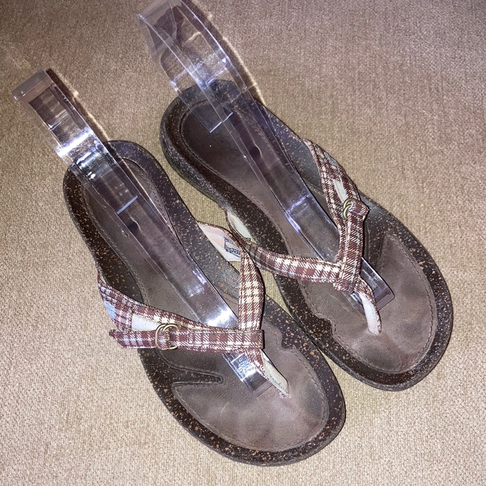 TEVA Style 6503 Cork Flip Flop/Thong Style Womens Sandals Size 6